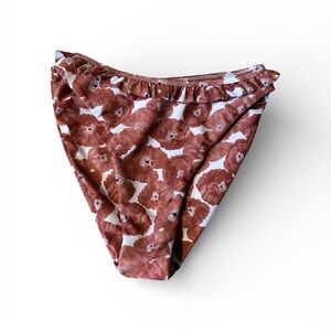 NWOT Juillet swim floral bikini bottoms